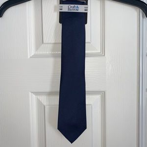 NWT Men’s Croft & Barrow navy blue tie